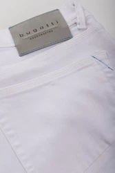 bugatti 5-Pocket-Jeans Grau/Lila/Weiß/Hellblau