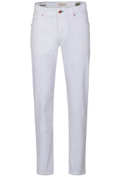 bugatti 5-Pocket-Jeans Grau/Lila/Weiß/Hellblau