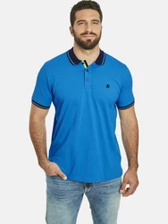 Jan Vanderstorm Poloshirt TOTTE Blau/Hellblau/Dunkelblau