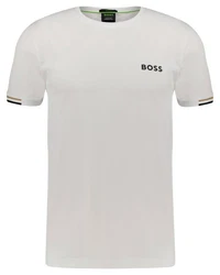 BOSS T-Shirt TEE MB Braun/Beige/Rosa/Grau/Gold