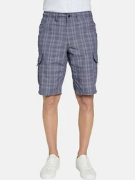 Bermudas CELVENTO im Karo-Design
