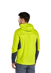 Erima Laufjacke RACING Running Jacke Herren Grün/Neonfarben/Gelb