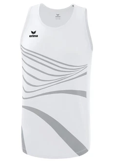Erima Tanktop Racing Singlet Herren Weiß/Orange/Rot/Grau
