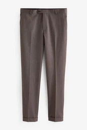 Anzughose Slim Fit Anzughose mit Streifen (1-tlg)