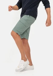 camel active Shorts Dunkelgrün/Khaki/Grün