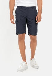 camel active Cargoshorts Regular Fit Blau/Dunkelblau