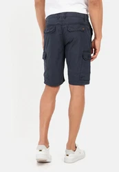 camel active Cargoshorts Regular Fit Blau/Dunkelblau