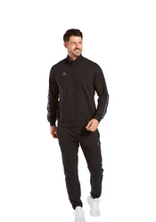 Erima Sweatjacke Herren Essential Team Tracktop Dunkelgrün/Beige/Schwarz