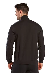 Erima Sweatjacke Herren Essential Team Tracktop Dunkelgrün/Beige/Schwarz