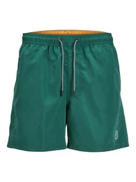 Badeshorts JPSTFIJI JJSWIM SOLID SN LY schmal geschnittene Schwimm-Shorts fr den Strand aus recyceltem Garn