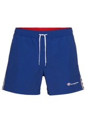 Champion Badeshorts Beachshorts Tape Blau/Dunkelblau