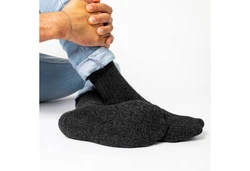 OCCULTO Norwegersocken Modell Finn (6-Paar) Schwarz/Dunkelgrau