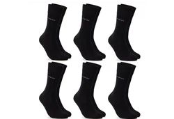 OCCULTO Basicsocken Herren Komfortsocken Schwarz/Dunkelgrau