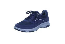 Waldlufer Schnürschuh H-Max Hellblau/Blau/Dunkelblau