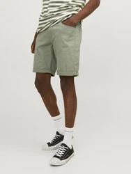 Jack & Jones Shorts JPSTRICK ORIGINAL SHORT Khaki/Dunkelgrün/Grün/Hellgrün
