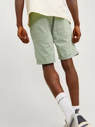 Jack & Jones Shorts JPSTRICK ORIGINAL SHORT Khaki/Grün/Dunkelgrün/Hellgrün