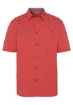 Man's World Kurzarmhemd Rot/Dunkelrot