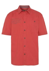 Man's World Kurzarmhemd Rot/Dunkelrot