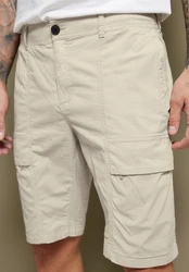 STREET ONE MEN Cargohose mit Taschen Khaki