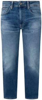 Pepe Jeans Herren Straight-Jeans STRAIGHT JEANS Blau/Hellblau