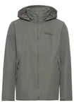 Jack Wolfskin Funktionsjacke ELDERBERG Dunkelgrün/Khaki/Grau/Hellgrau/Grün/Braun