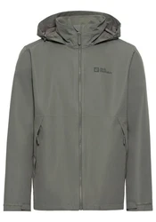 Jack Wolfskin Funktionsjacke ELDERBERG Dunkelgrün/Khaki/Grau/Hellgrau/Grün/Braun