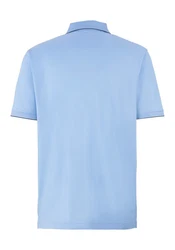 OLYMP Poloshirt Casual Blau/Hellblau