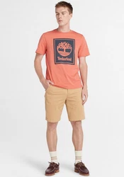 Timberland Chinoshorts Stretch Twill Chino Short Beige/Braun/Khaki
