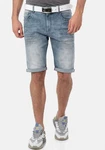 Cipo & Baxx Jeansshorts Grau/Hellblau/Blau