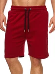 Tazzio Sweatshorts 17600 Dunkelrot/Rot
