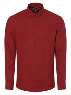 Nils Sundström Outdoorhemd Dunkelrot/Rot/Bordeaux
