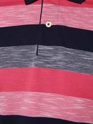 Andrew James Poloshirt Rosa/Mischfarben/Rot/Lila