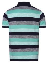 Andrew James Poloshirt Türkis/Blau/Grün/Hellblau