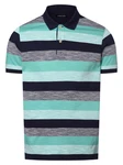Andrew James Poloshirt Türkis/Blau/Grün/Hellblau