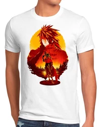 Vincent T-Shirt Style3 Final Fantasy 7 Rebirth Chocobo Remake Crimson