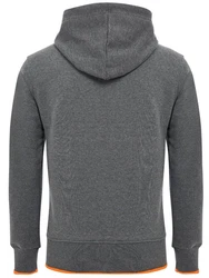 WOTEGA Kapuzenpullover Sweat Hoodie WT Star Orange/Dunkelgrau/Grau/Hellgrau/Rot