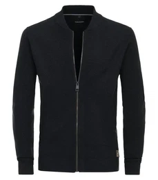 Longpullover Strickjacke