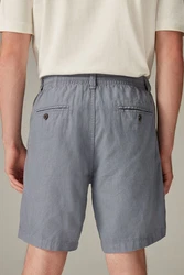 Next Chino-Shorts Grau/Blau