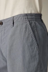 Next Chino-Shorts Grau/Blau
