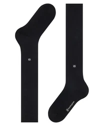 Burlington Kniestrümpfe Dublin Schwarz/Beige/Dunkelblau