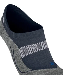 FALKE Laufsocken RU4 Endurance Cool Invisible Grau/Dunkelblau/Blau