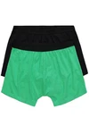 JP1880 Slip Midpants FLEXNAMIC 2er-Pack Dunkelgrün/Grün/Mintgrün