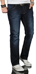 Alessandro Salvarini Regular-fit Jeans ASJulio Dunkelblau