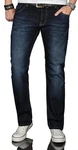 Alessandro Salvarini Regular-fit Jeans ASJulio Dunkelblau