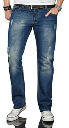 Alessandro Salvarini Regular-fit Jeans ASJulio Blau