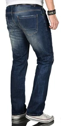 Alessandro Salvarini Regular-fit Jeans ASJulio Blau/Dunkelblau