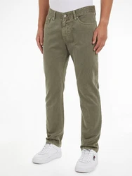 Tommy Jeans 5-Pocket Hose TJM RYAN GARMENT DYE PANT Khaki/Dunkelgrün