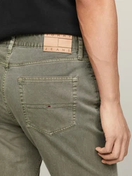 Tommy Jeans 5-Pocket Hose TJM RYAN GARMENT DYE PANT Khaki/Dunkelgrün