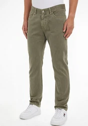 Tommy Jeans 5-Pocket Hose TJM RYAN GARMENT DYE PANT Khaki/Dunkelgrün