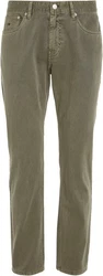Tommy Jeans 5-Pocket Hose TJM RYAN GARMENT DYE PANT Khaki/Dunkelgrün